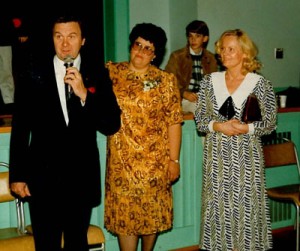 Susan with Irish Tenor, Frank Patterson, and his wife