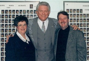 Susan Butler with Tommy Hunter and Brian Edwards